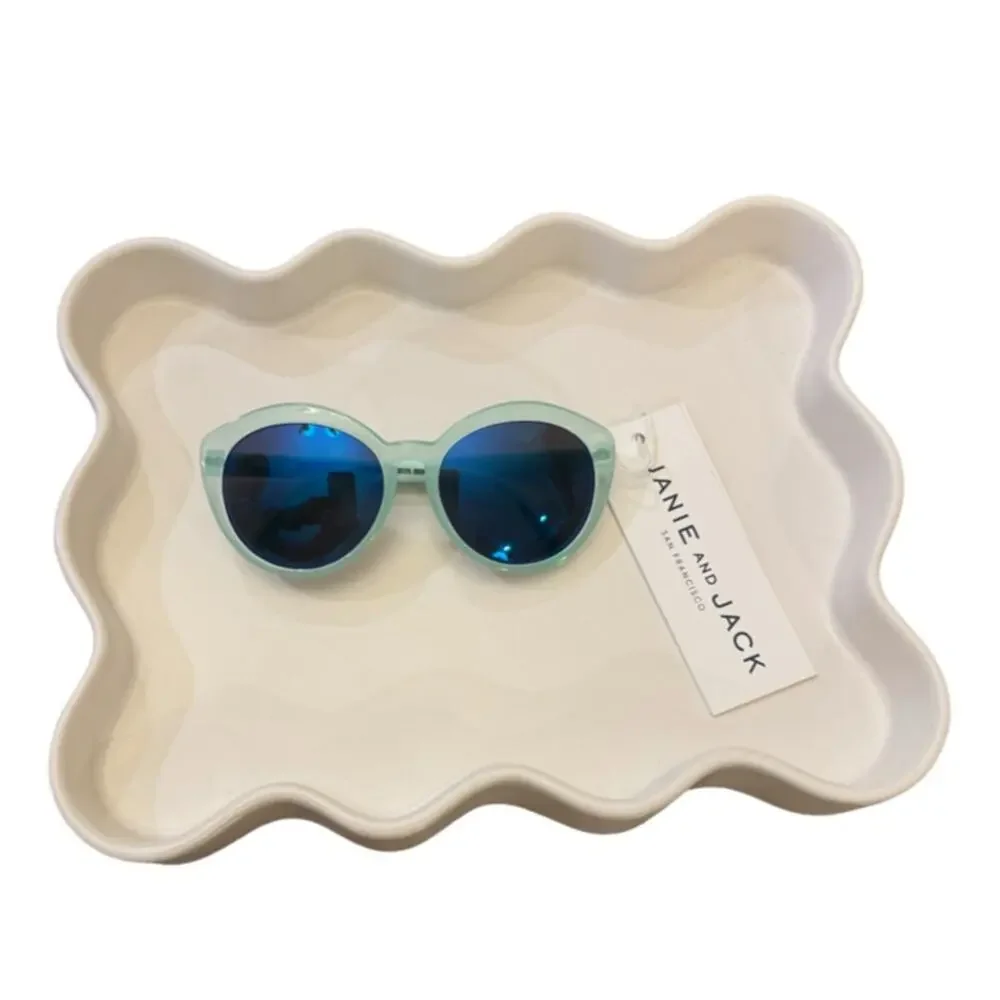 Janie and Jack Cat-Eye Mint Frame Tinted Sunglasses 0-2Y
